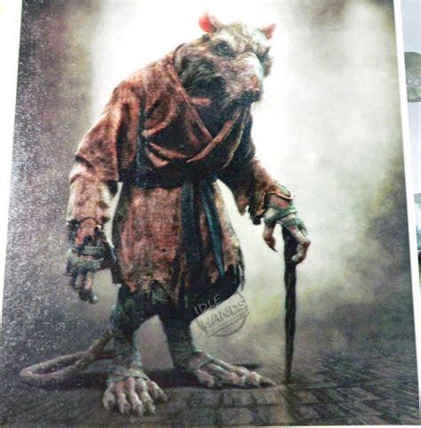 Concept Art for Shredder & Splinter in 'Teenage Mutant Ninja Turtles' | FirstShowing.net