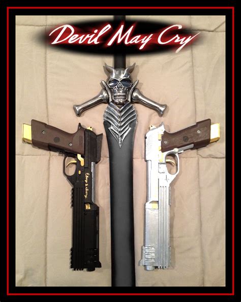 Devil May Cry Weapons by Taste-The-Blood on DeviantArt