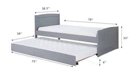 Trundle Bed Mattress Sizes, Frame Sizes, & Bedding - 5 pages of Q&A