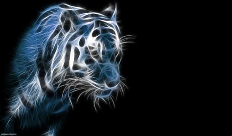 3D Tiger Wallpaper - WallpaperSafari