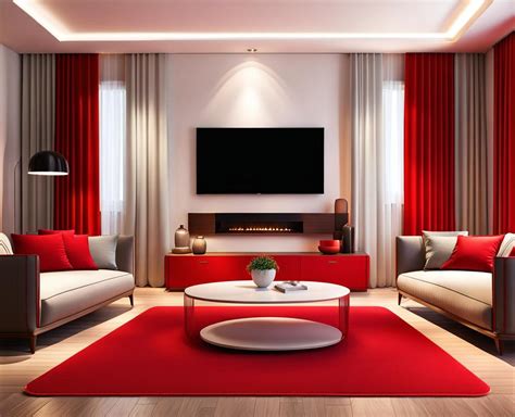 Find Your Perfect Red Curtains to Brighten Up Your Living Room - Corley Designs