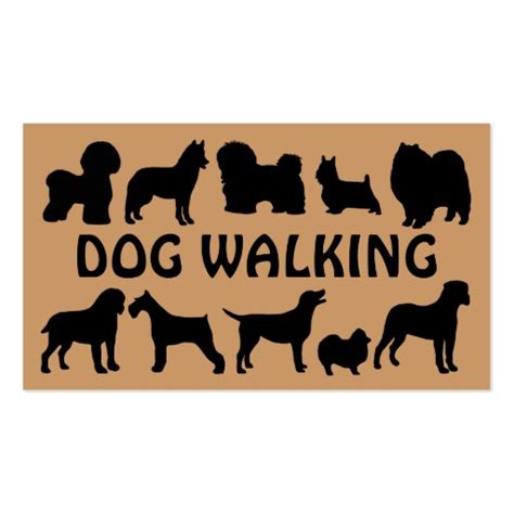 1,000+ Dog Walking Business Cards and Dog Walking Business Card Templates | Zazzle