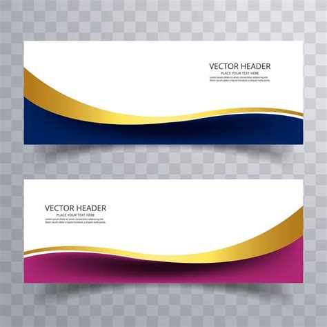 Abstract web banner design background or header Templates with w | Banner design, Banner ...