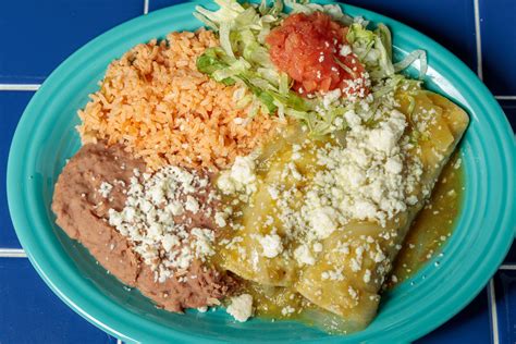 #11. Green Chile Enchilada Plate - Main Menu - Fernando's Omaha - Mexican Restaurant in NE