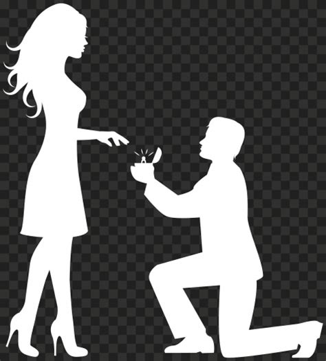 Proposal Silhouette Clip Art