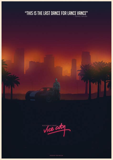 GTA Vice City | Poster By Tomvdijk