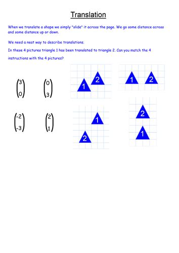 Vector Notation Starter | Teaching Resources