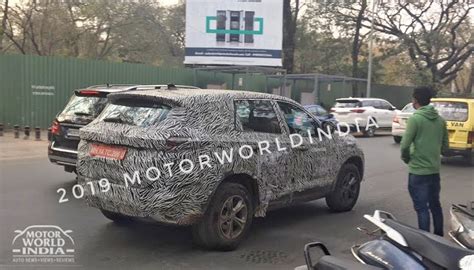 Exclusive Spy Shots - Tata Harrier 7 Seater (H7X) Spotted - Motor World India