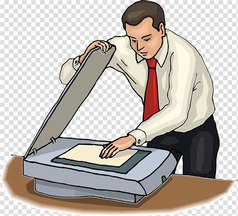 Document Scanner Cartoon - Free Documents