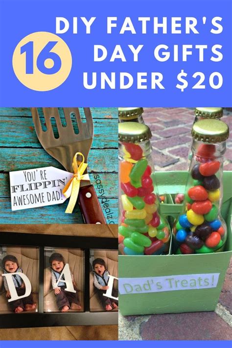 16 DIY Father's Day Gifts Under $20 (Kids Can Help Too)