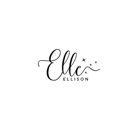 Logo Design For Up And Coming Beauty Brand Elle Ellison | Logo design contest