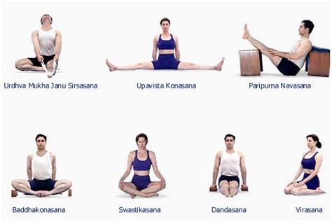 Sitting Yoga Poses With Names