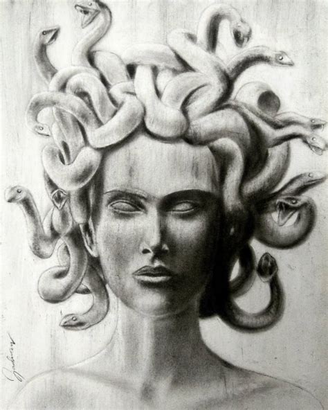 Medusa Drawing by Jadwan Firdaus | Saatchi Art