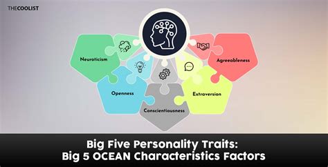 Big Five Personality Traits: Big 5 OCEAN Characteristics Factors