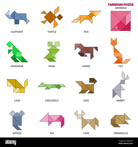 Tangram Animals Tangram Tangram Patterns Tangram Animals Images And | Porn Sex Picture