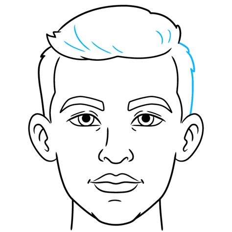 How to Draw a Man's Face - Really Easy Drawing Tutorial