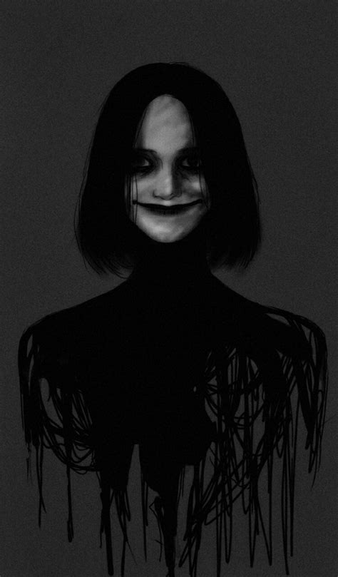 DISGUST SMILE / CREEPYPASTA OC ART BY FACE HEE Creepy Drawings, Dark Art Drawings, Art Drawings ...