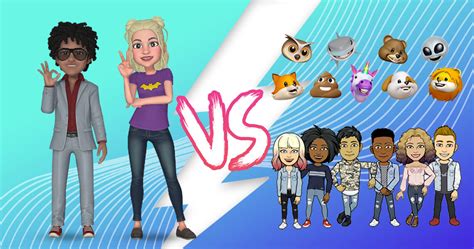 AR Emoji vs. Animoji, Bitmoji, and Memoji | Tafi | Tafi Avatar