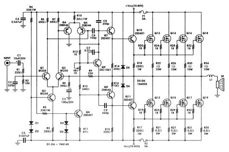 Diy Class D Amplifier Schematic