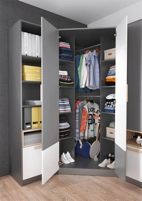 Beautify Your Home With These 9 Corner Wardrobe Ideas For Small Bedroom – DECOOMO