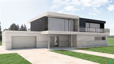 3D print model Modern house by VV | CGTrader