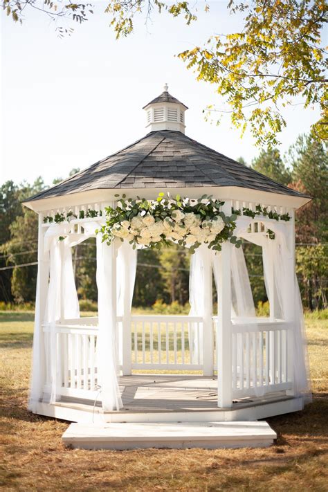 Wedding Gazebo Flowers, Gazebo Wedding Ceremony, Gazebo Wedding Decorations, Wedding ...