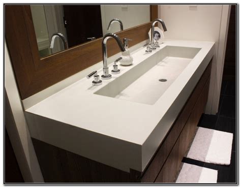 Double Faucet Trough Sink - Sink And Faucets : Home Decorating Ideas #vPkNL4382Y