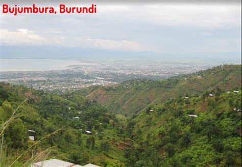 Bujumbura Map - Burundi