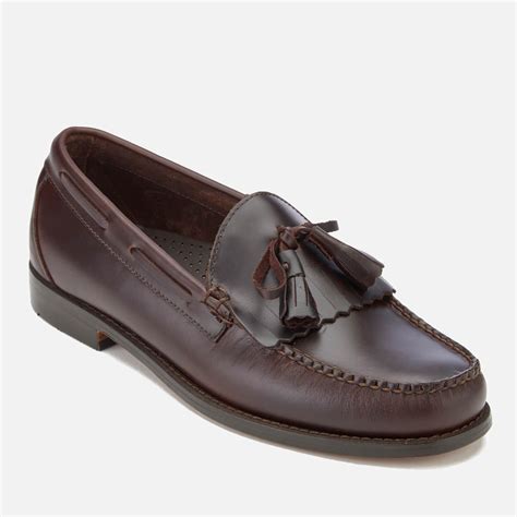 Lyst - G.H.BASS Men's Layton Kiltie Leather Loafers in Brown for Men