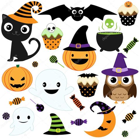 Cute Halloween Party — Stock Vector © yuliya_m #6951165