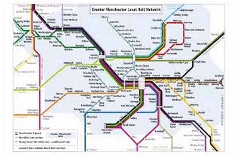 Rail network map created - Manchester Evening News