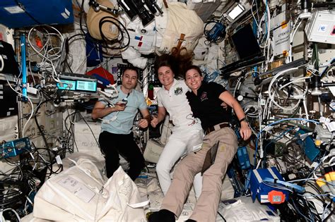 NASA International Space Station astronauts, cargo at full capacity | Space