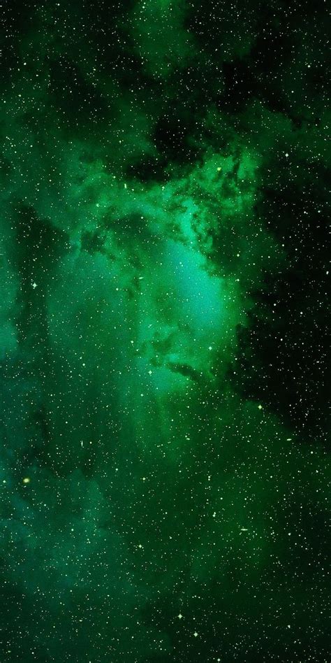 Green galaxy | Dark green wallpaper, Dark green aesthetic, Green wallpaper