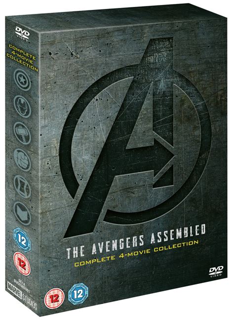 Marvel's Avengers Complete 4 Movie DVD Box Set (1489118) | Argos Price Tracker | pricehistory.co.uk