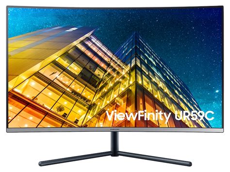 32" UR59C Curved 4K UHD Monitor Monitors - LU32R590CWNXZA | Samsung US