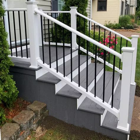 Verona Vinyl Stair Railing Kit - Color Guard Railing