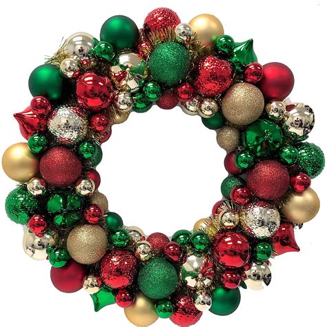 Christmas Ornament Wreath 19in | Party City