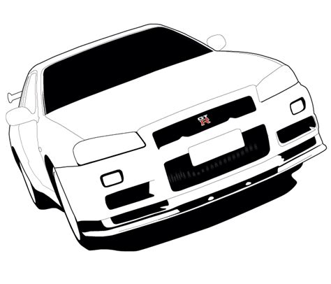 Race Car Outline - Cliparts.co