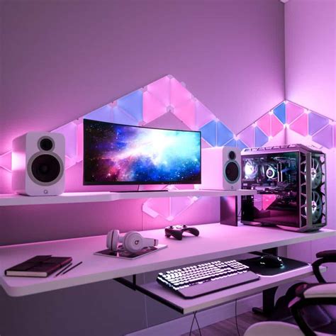 33 Fabulous Looking Pink Gaming Setup for Gamer Girls - GPCD