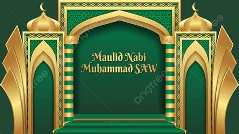 Maulid Green Background, Maulid, Green Background, Maulid Nabi Saw Background Image And ...