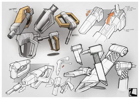 Sketch and Render - Power Tool by irrsyah on deviantART | Industrial design sketch, Sketch ...