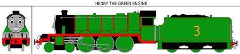 Henry the Green Engine Portrait by MikeD57s on DeviantArt