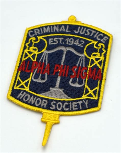 Alpha Phi Sigma Patch