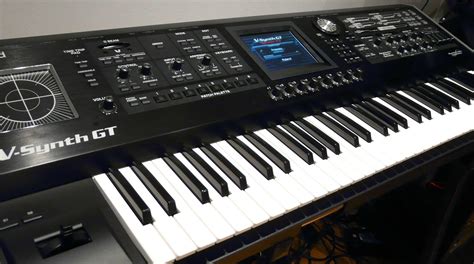 Roland "V-Synth GT" keyboard | Music creation, Electronica, Synthesizer