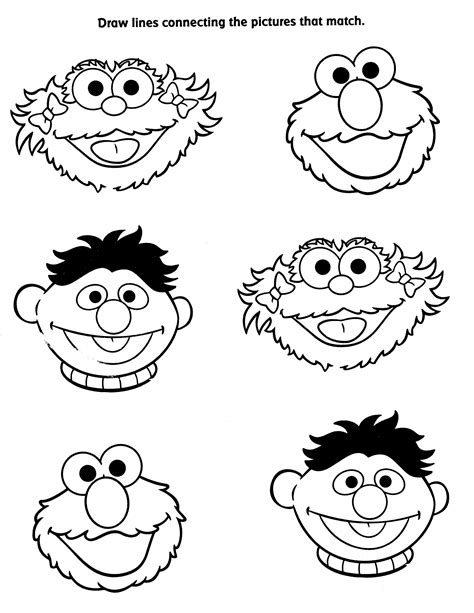 Sesame street (Cartoons) – Free Printable Coloring Pages