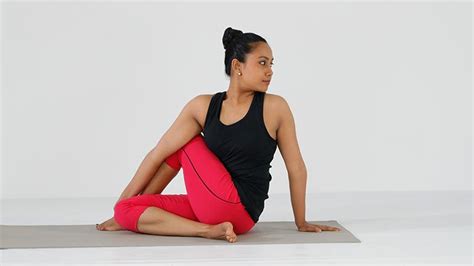 Ardha Matsyendrasana | Yoga Postures | Download Royalty-Free Images on Yoga and Yogasanas