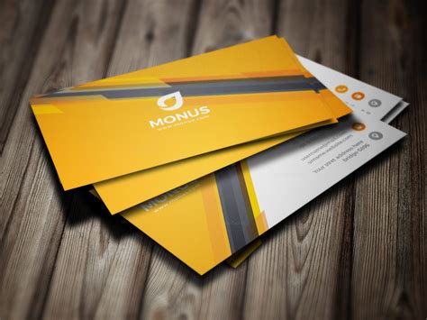 Awesome Corporate Business Card Design Template – Graphic Mega | Graphic Templates Store