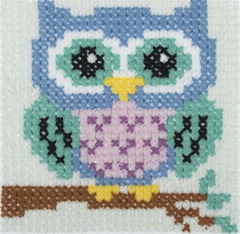 Learn to Cross Stitch - Owl