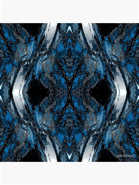 "Sapphire Blue Abstract" Art Print for Sale by yarddawg | Redbubble