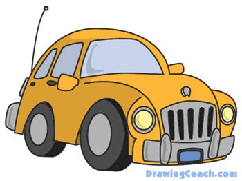 New Car Images: Cartoon Car